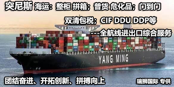 突尼斯物流貨運(yùn)專線 突尼斯空運(yùn) 突尼斯海運(yùn) 突尼斯?？贞懚嗍铰?lián)運(yùn)